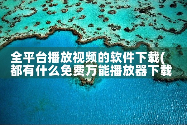 全平台播放视频的软件下载
